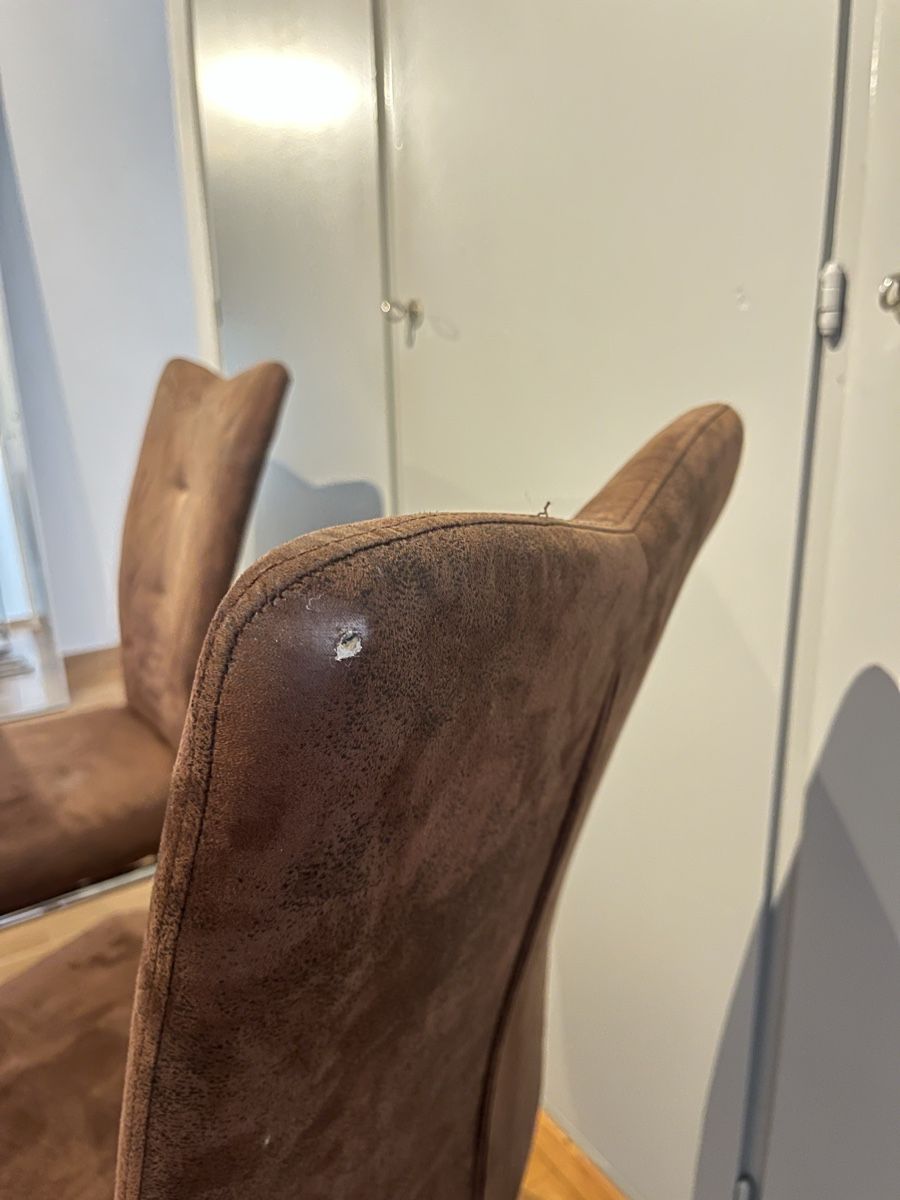 Chaises: 2 Essstühle braun – D'occasion à Chur par zimx11 1