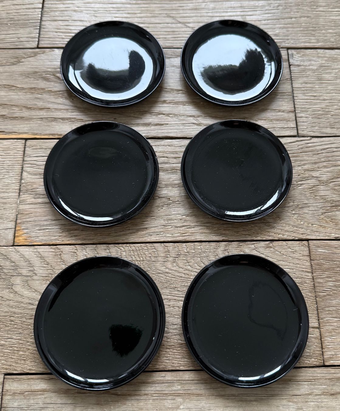 Sottobicchieri: 6er Set Japanische Urushi-Untersetzer/ Coaster – Usato da Luzern venduto da Mamutpe