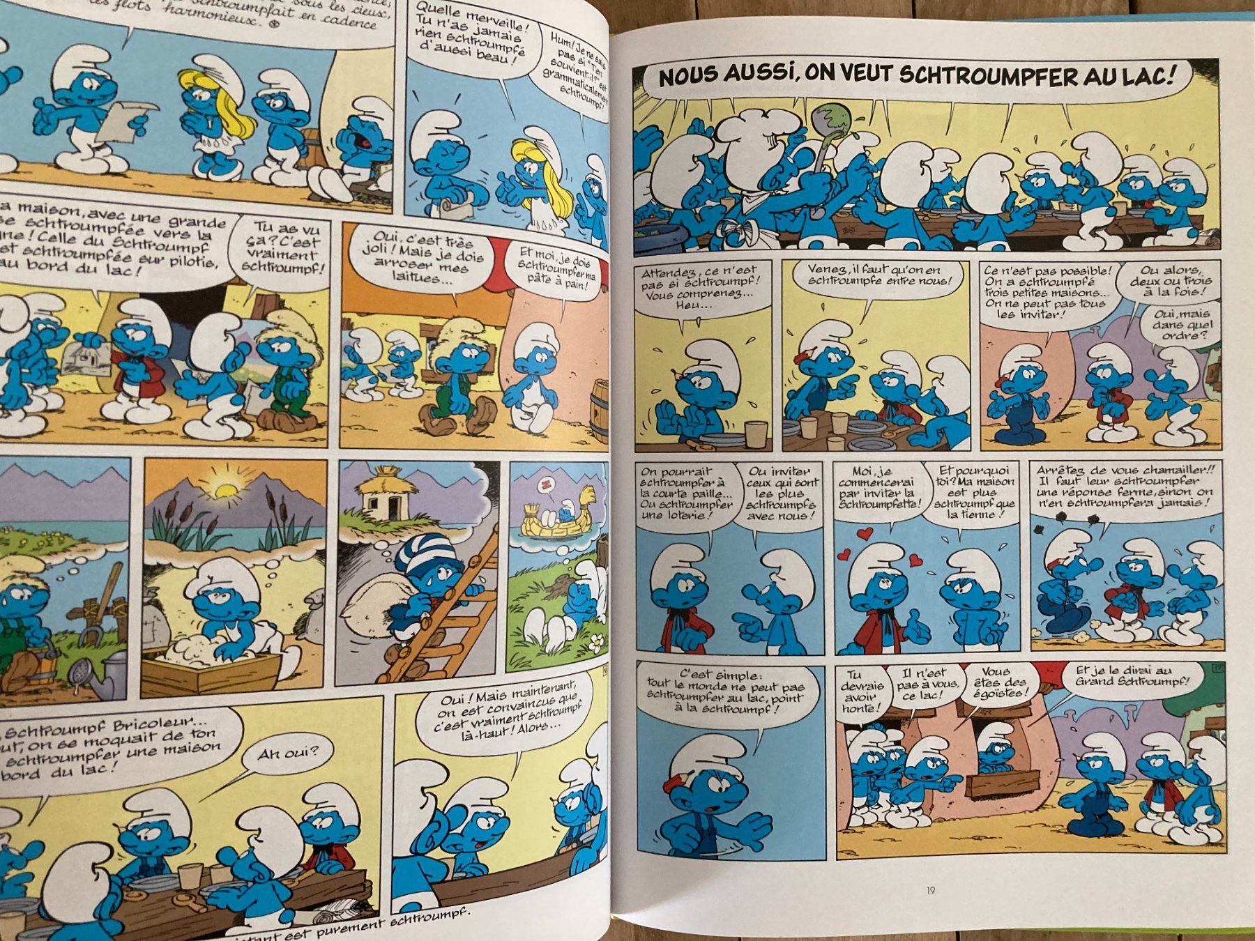 Fumetti: PEYO-Sctroumpf les bains-EO 2009 – Usato da vaumarcus venduto da Nicolasorel 4