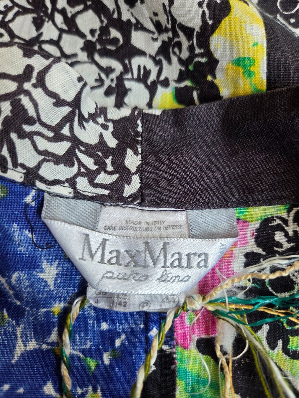 Max Mara Vestiti: Max Mara Wickelkleid Leinen - S – Usato da Bern venduto da -Aniko- 5