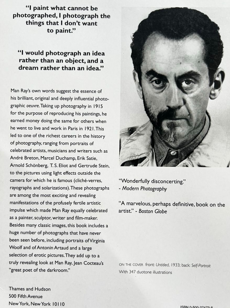 Libri: Man Ray Photographs: A Retrospective Book, Rare Find! Erotic – Usato da Zürich venduto da lesgarcons 3