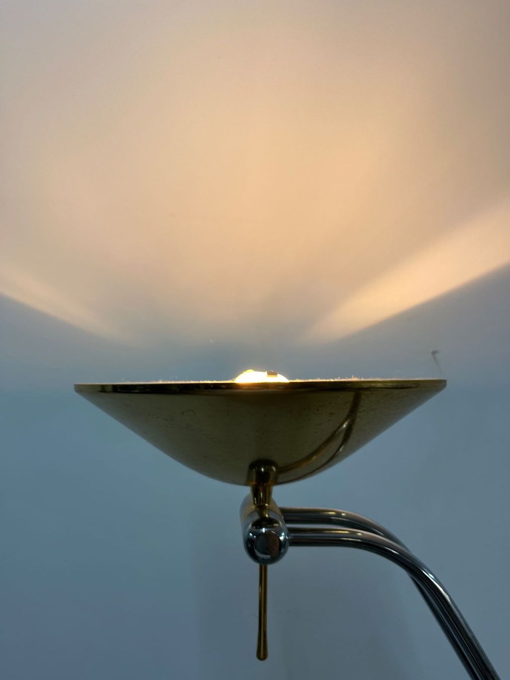 Lampes: verchromte Designer Stehlampe – D'occasion à Zürich par Levelart 3