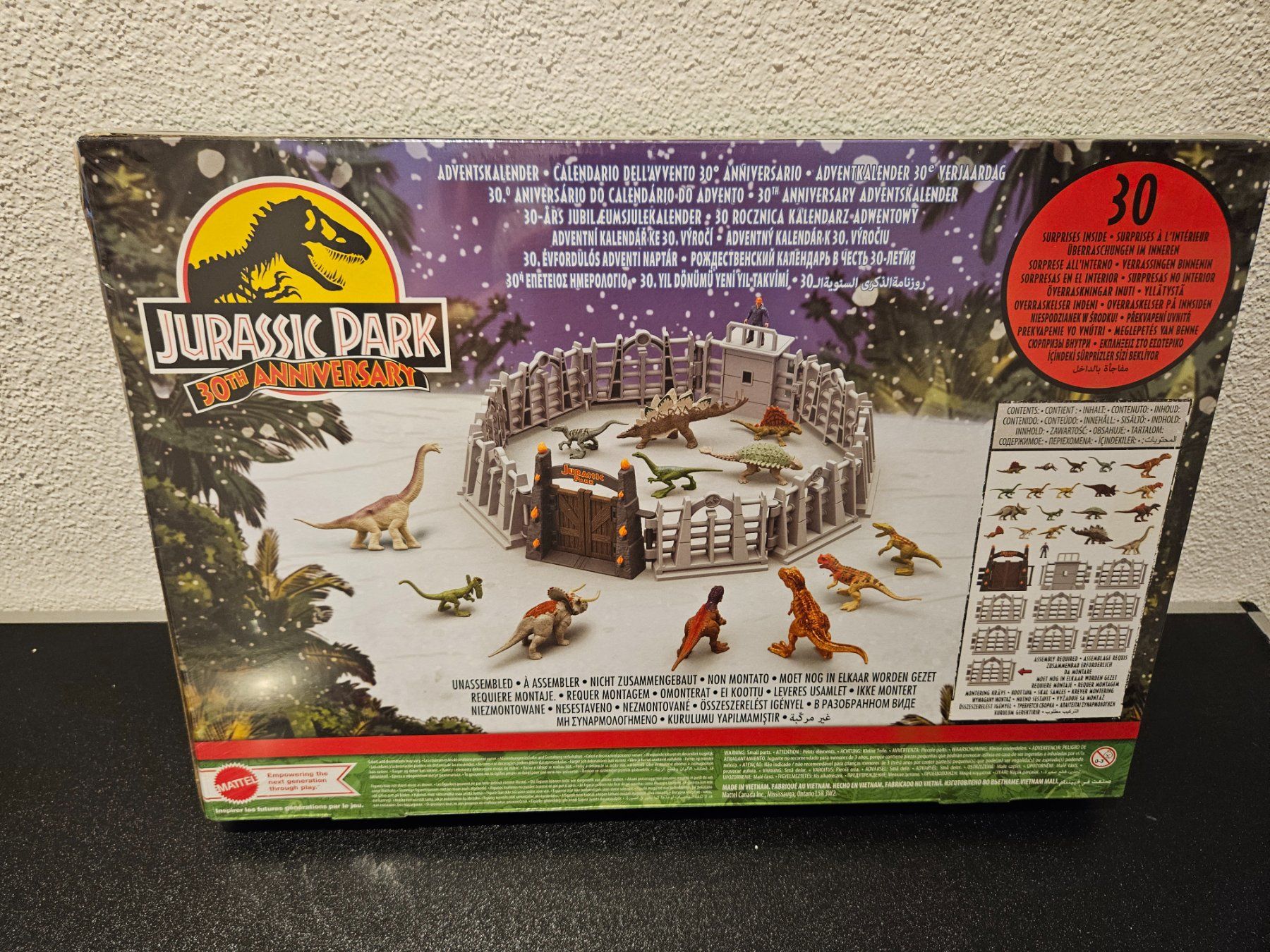 Calendari: Neu - Adventskalender - Jurassic Park – Nuovo e nell'imballaggio originale da Dagmersellen venduto da Jarsetz_Restposten 1