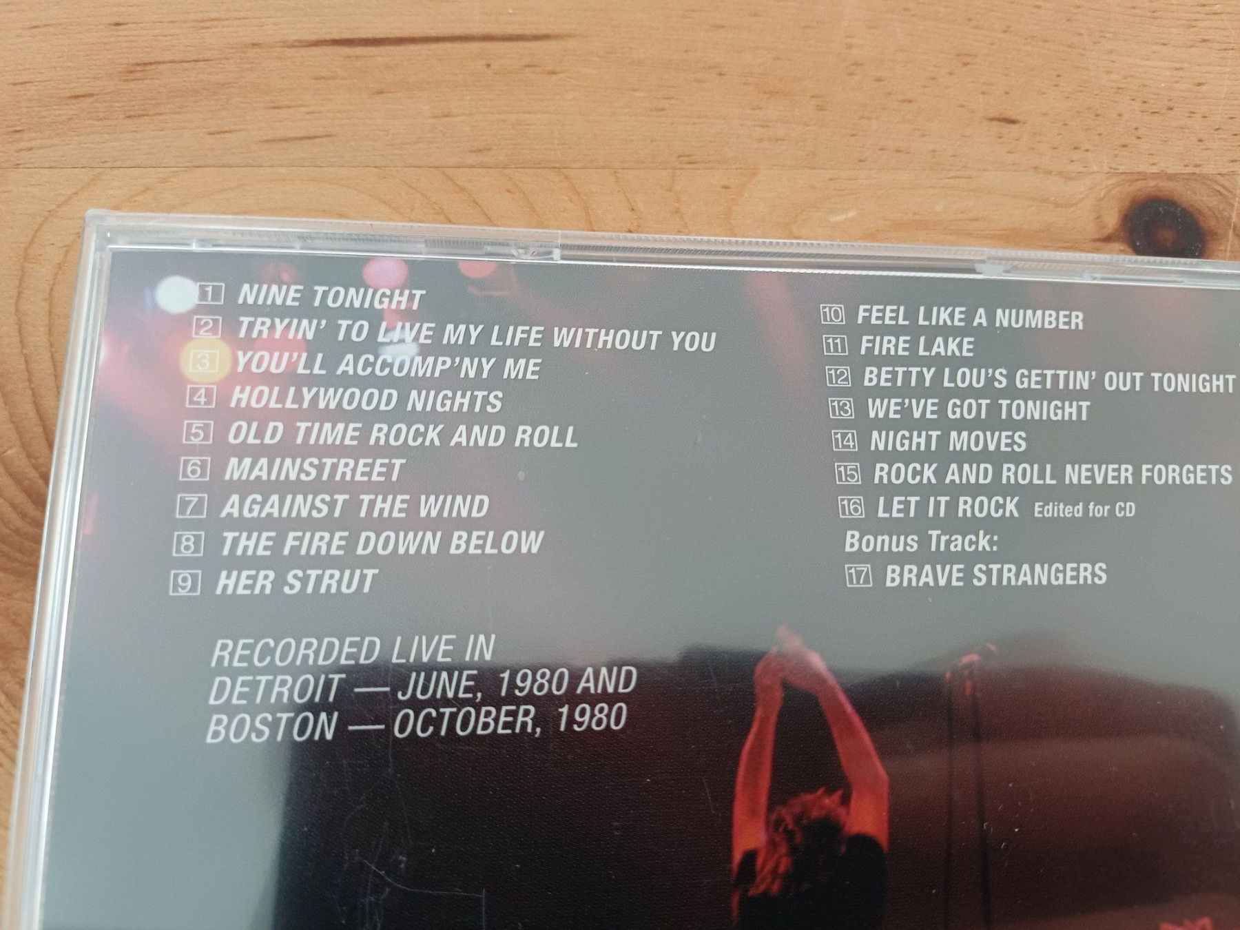 CD: Bob Seger: Nine Tonight (Live) - 2011 Remaster / Reissue – Nuovo e nell'imballaggio originale da Jona venduto da Rreto71 3