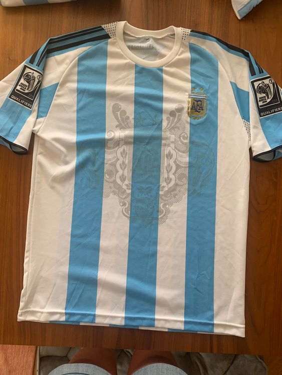 Maillots de corps & Pantalons: FIFA Argentina Qualifiers South Afrika 2010 Shirt Gr. 44 – D'occasion à Oberglatt ZH par sglattibrocki