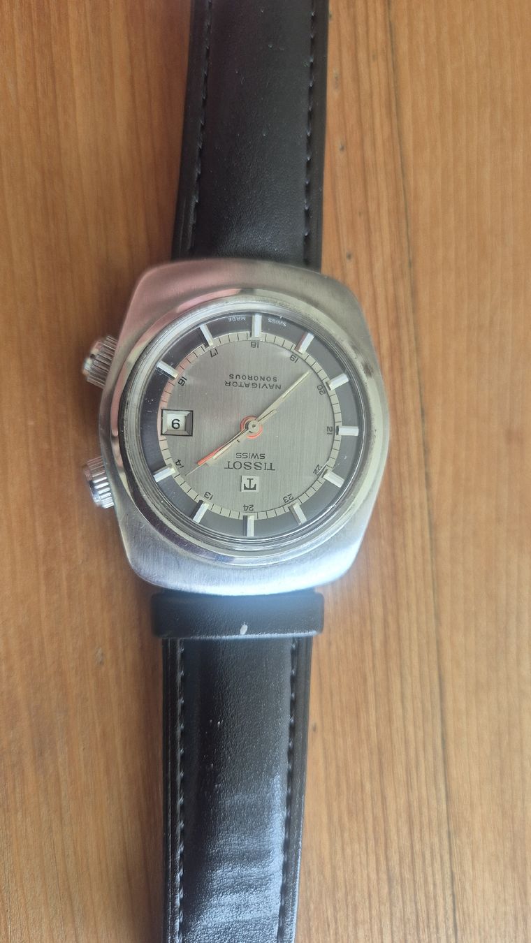 Tissot Orologi: Tissot Navigator Wecker – Usato da Rämismühle venduto da beni0010 1