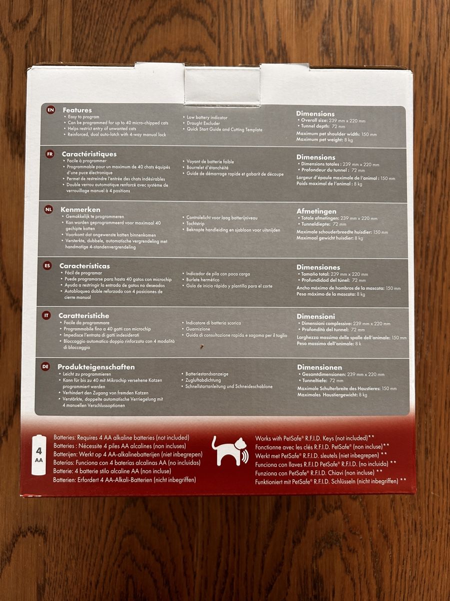 Chatières: PetSafe Katzenklappe mit Chip – D'occasion à Ballwil par lilly2511 4