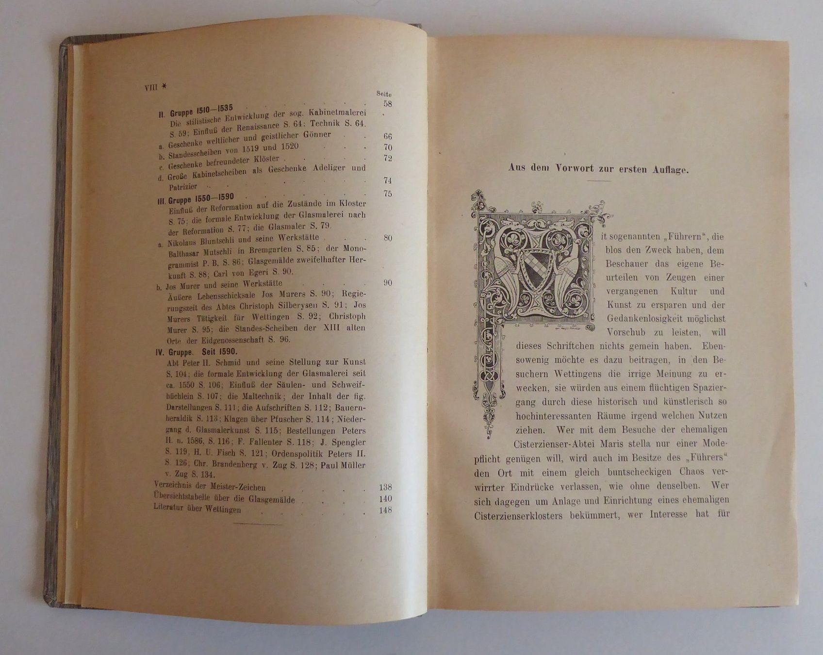 Livres: Buch Kloster Wettingen, Glasgemälde, Lehmann, Aarau 1909 – Neuf (Voir description) à Wettingen par tonia3 3