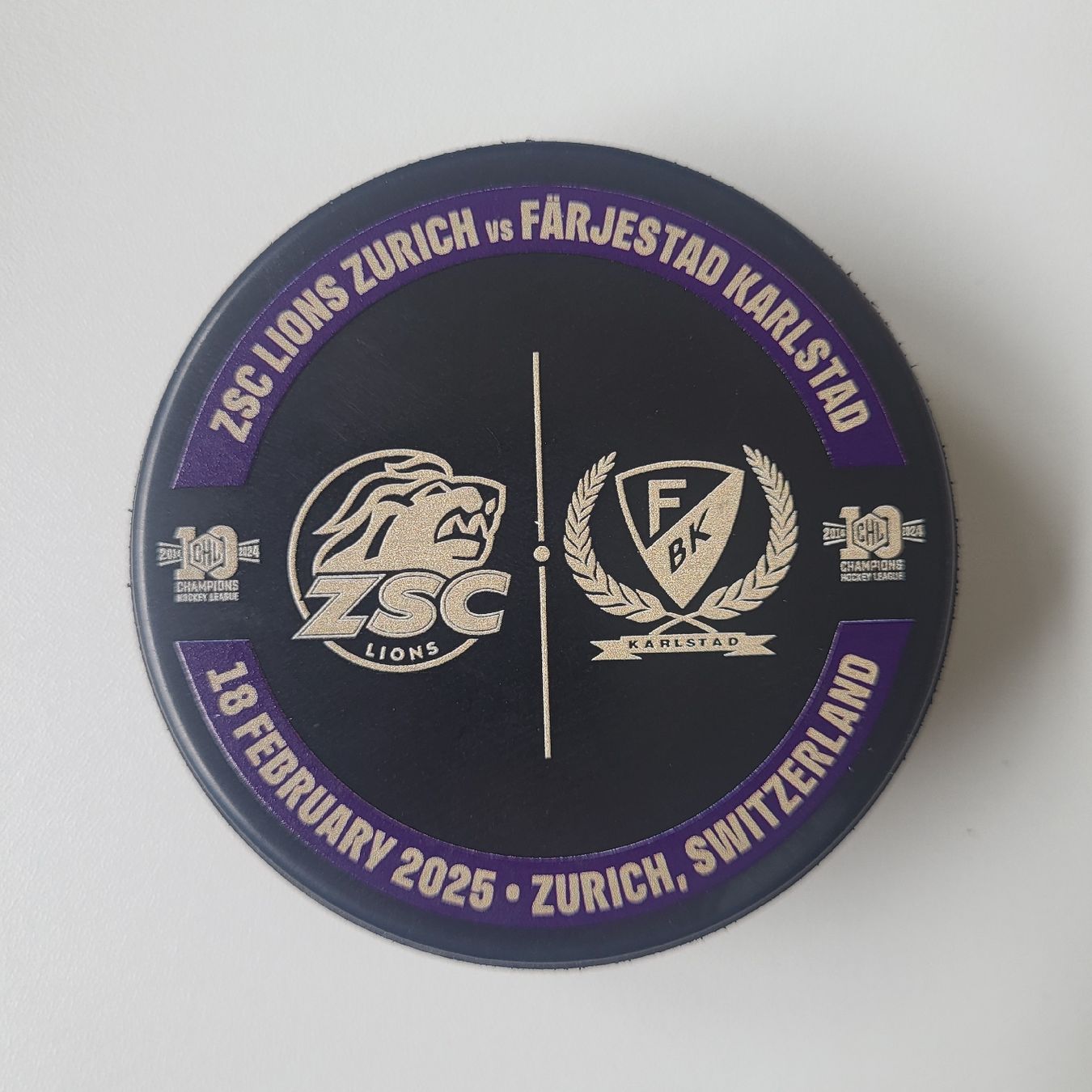 Palloni: CHL Final Puck 2025 – Nuovo (secondo la descrizione) da Dällikon venduto da MiSiZu_4 1
