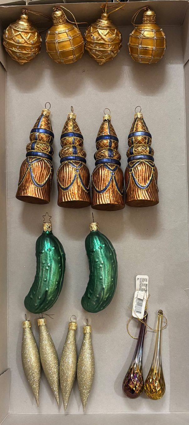 Tutte le decorazioni: 16 Stück Weihnachtsschmuck – Nuovo (secondo la descrizione) da Luzern venduto da Sontru