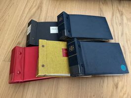 5 FDC Alben / Ersttagsbrief-Alben – leer