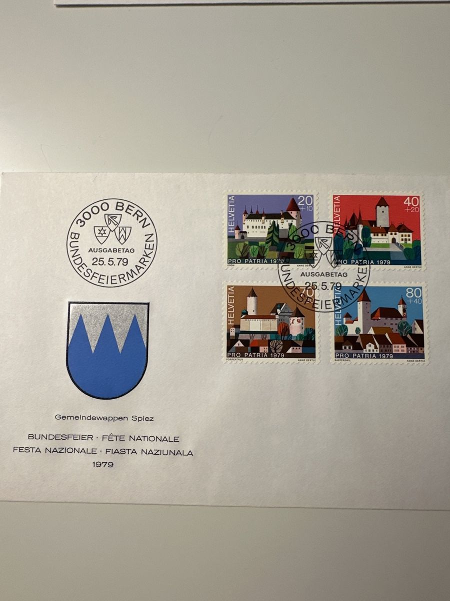 Tutti i francobolli: Bundesfeiermarken – Nuovo e nell'imballaggio originale da St. Gallen venduto da Ursula66 2