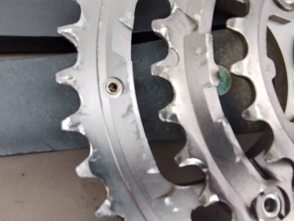 Plateaux Shimano XTR M950 / M952 - 48 36 26 Dents - Pédalier VTT Argenté D'occasion