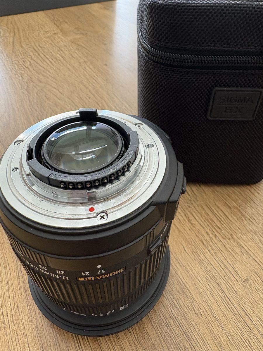 Sigma Objektive: Sigma 17-50 2.8 EX DC OS per Nikon – Gebraucht aus Biasca von Lube.fa 2