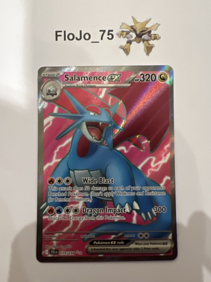 Pokémon Carte collezionabili: Salamence ex 177/159 – Usato da St-Blaise venduto da FloJo_75