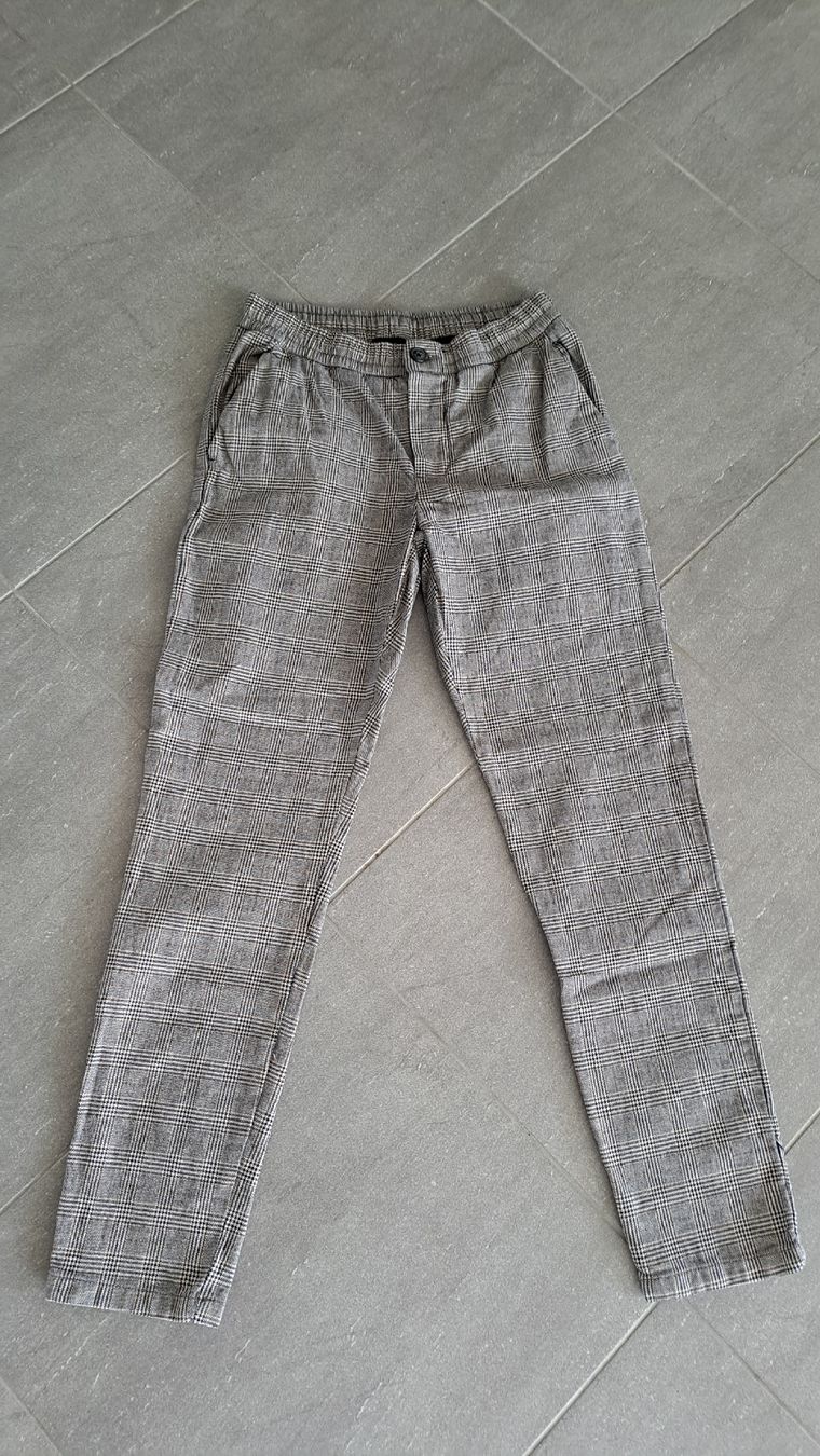 Pantaloni: karierte Hose grau Gr. S  Redefined REBEL – Nuovo (secondo la descrizione) da Winterthur venduto da Dream_of