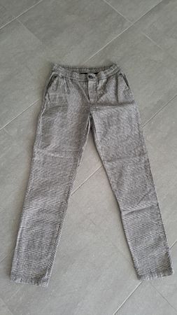 karierte Hose grau Gr. S  Redefined REBEL
