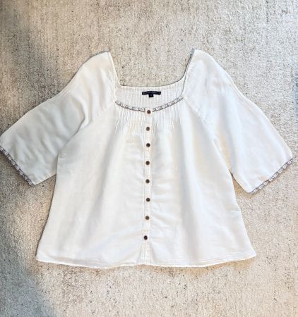 Women's blouse - Gudrun Sjöden - linen blend - size XL