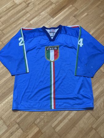 Original Italien Eishockey Trikot, Nummer 24