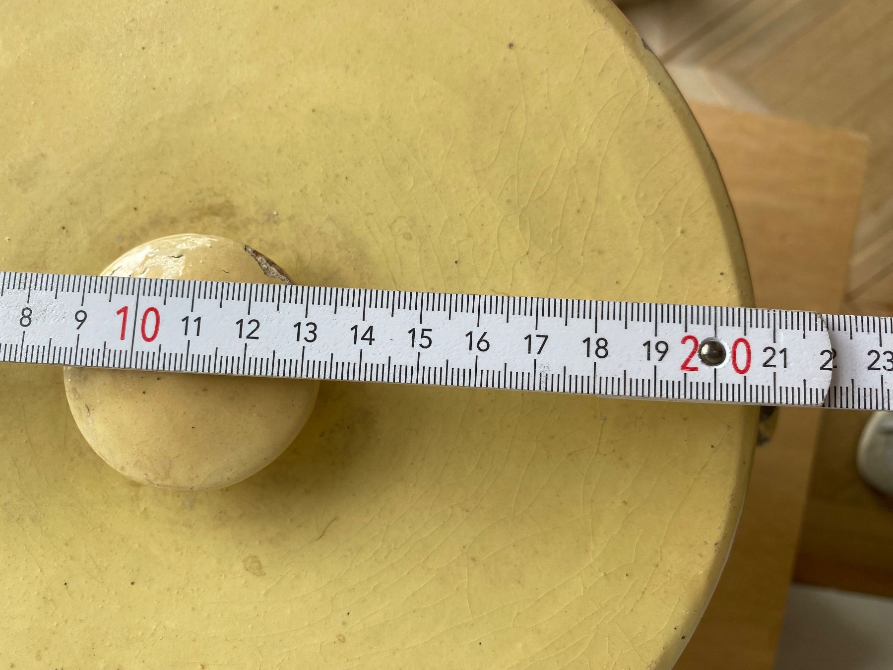 Casseroles: Grosse gelber Keramik Topf mit Deckel – D'occasion à Burgdorf par gre_2ftz 5
