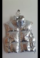 Gilet silberfarben
