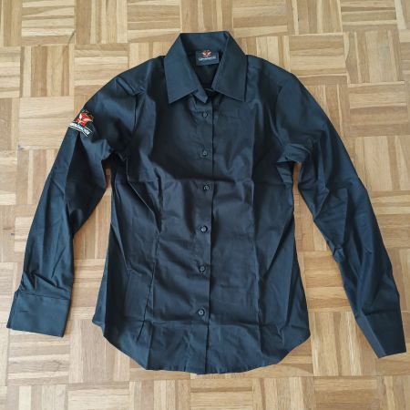 Feldschlösschen Hemd Gr M /36 Damen Schwarz