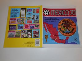 Panini Album/Heft  Mexiko 70/1970 Reprint/Nachdruck komplett