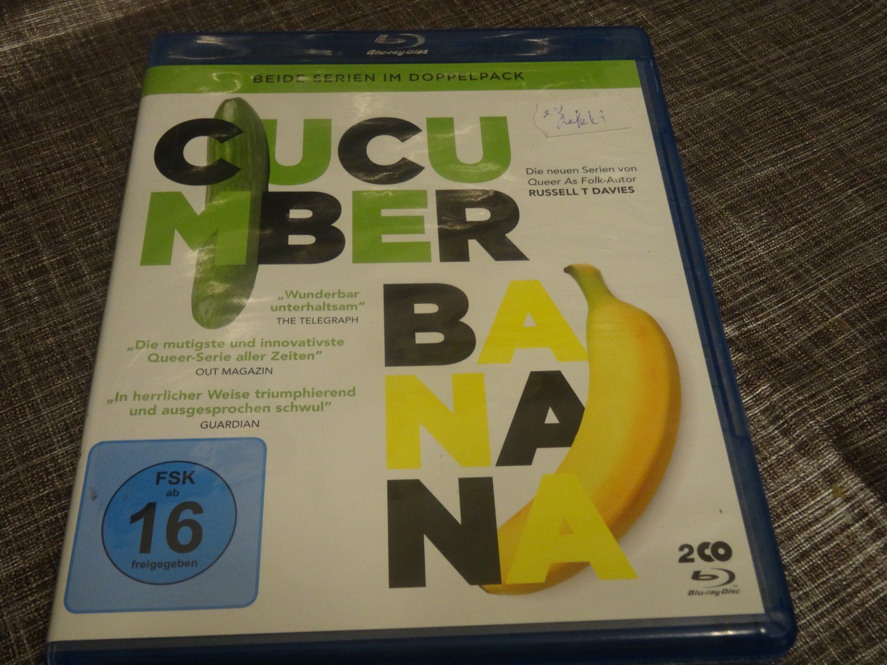 Alle DVDs: Cucumber & Banana - Blu-Ray Doppelpack – Defekt aus Olten von Disc-Verkauf