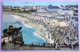 Biarritz - La Plage à l' Heure du Bain