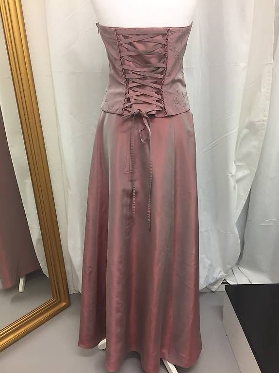Vestiti: Abendkleid, Lang, altrosa, mit Solla, Gr. 38 – Usato da Lyss venduto da stubenwagen 3