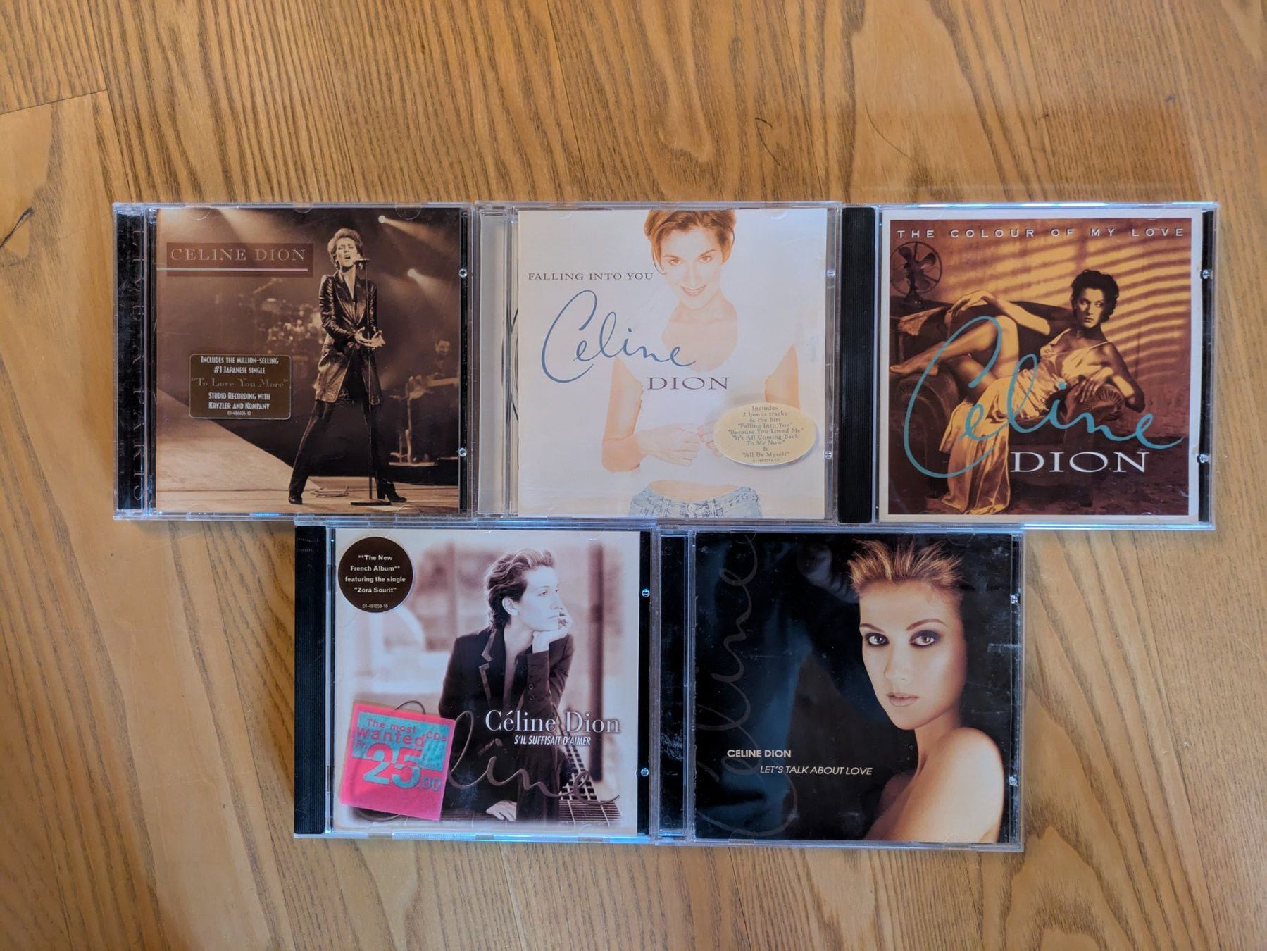 CD: 5 Celine Dion CDs – Usato da Männedorf venduto da Pacer19