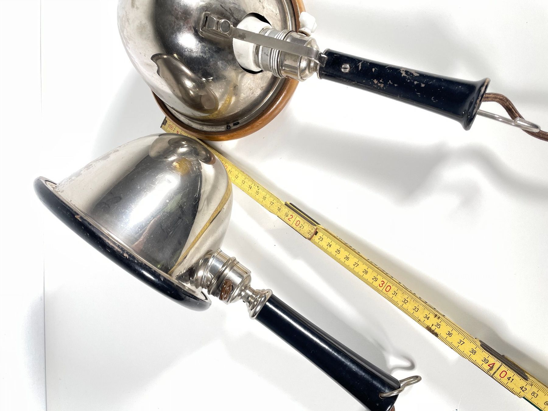 Lampen: Bauhaus Werkstatthandlampen, 1920er – Gebraucht aus Zürich von Hedwig-steig 6