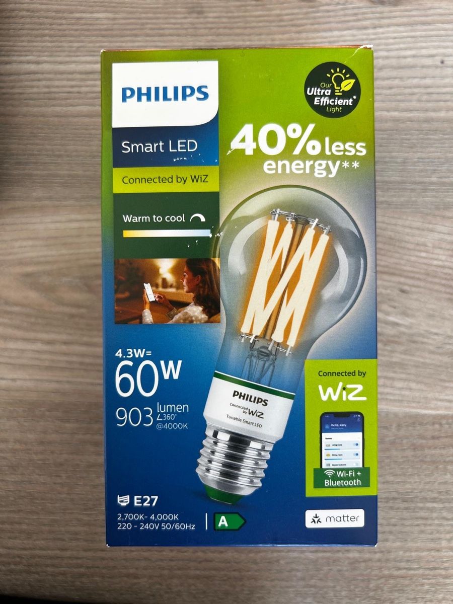 Philips Lampade: Philips Smart LED Lampe E27, 60W, neuwertig & ungebraucht – Usato da Unterkulm venduto da Ciirca24
