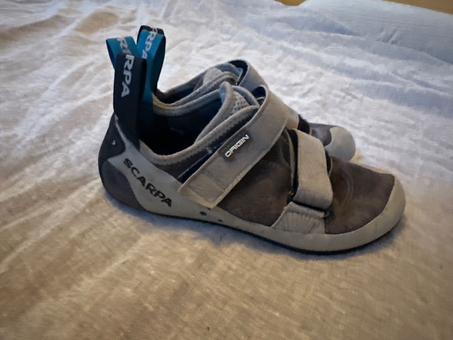 Scarpa Herrenschuhe: Kletterfinken Scarpa Origin Grösse 40.5 – Gebraucht aus Murten von jbaeris 1