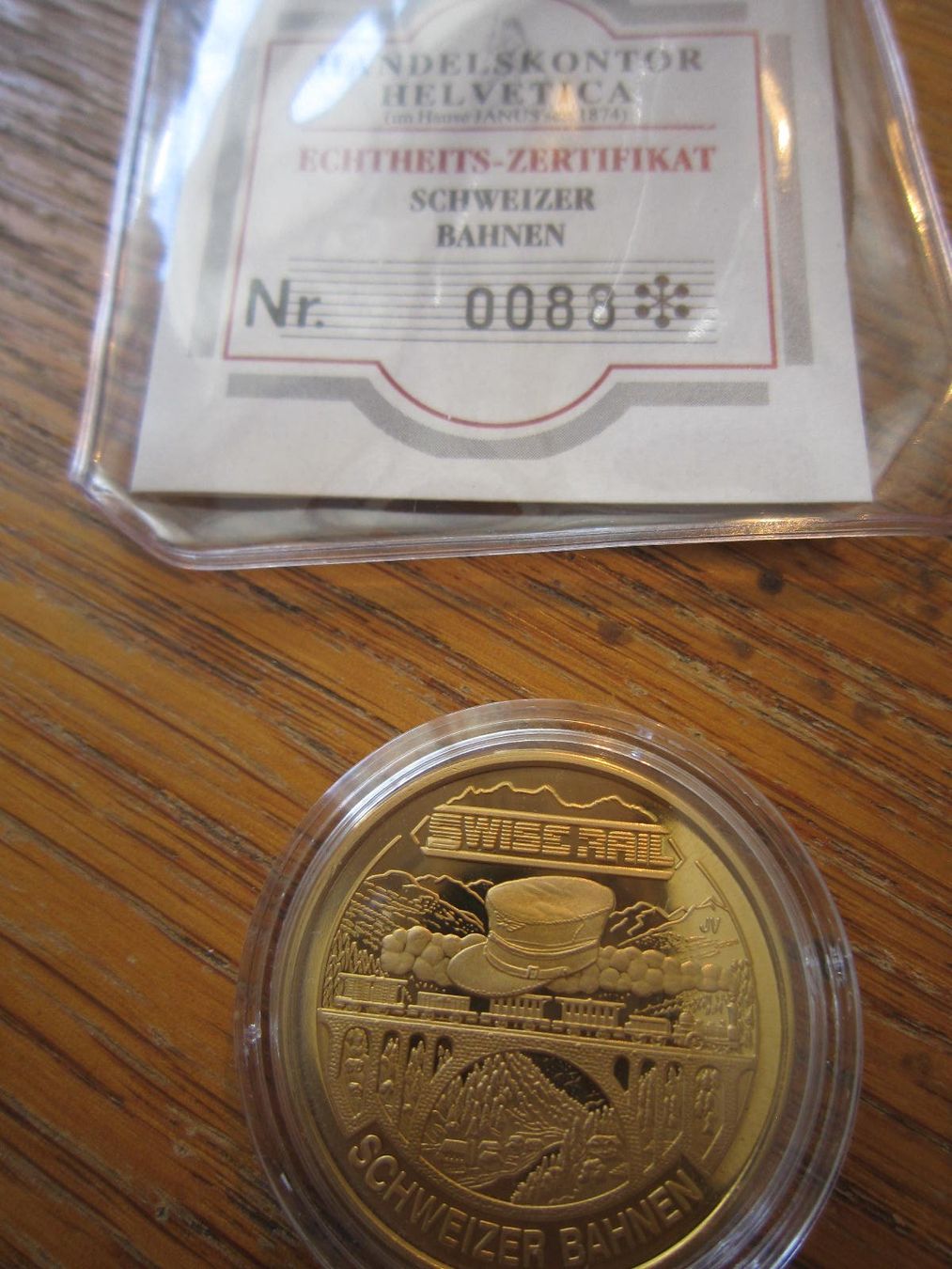 Tutti le monete: Münzen Silber- Gold- Anteile? Swiss Rail & American Liberty – Usato da Böttstein venduto da koehlerkafi 4