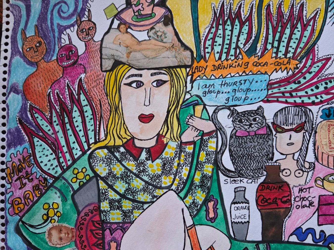 Dipinti: Dessin Carol Bailly – Usato da Fribourg venduto da lizzy55 2