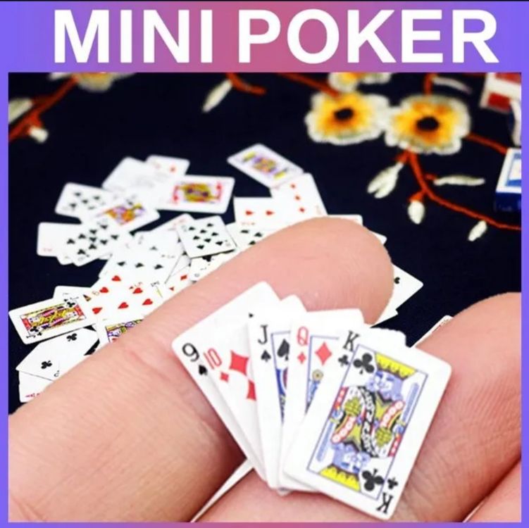 Mini Poker Karten Set (Neu und originalverpackt) in Dintikon für CHF 1. ...