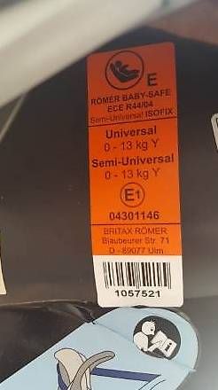 Seggiolini per auto: Siège auto isofix Roemer – Usato da Bournens venduto da fra_gc2c 2