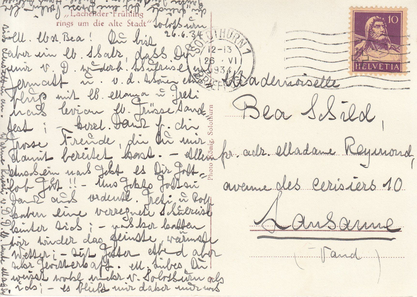 Cartes postales: Weisser Flieder 1934 – D'occasion à Bürglen TG par StampGraf 1