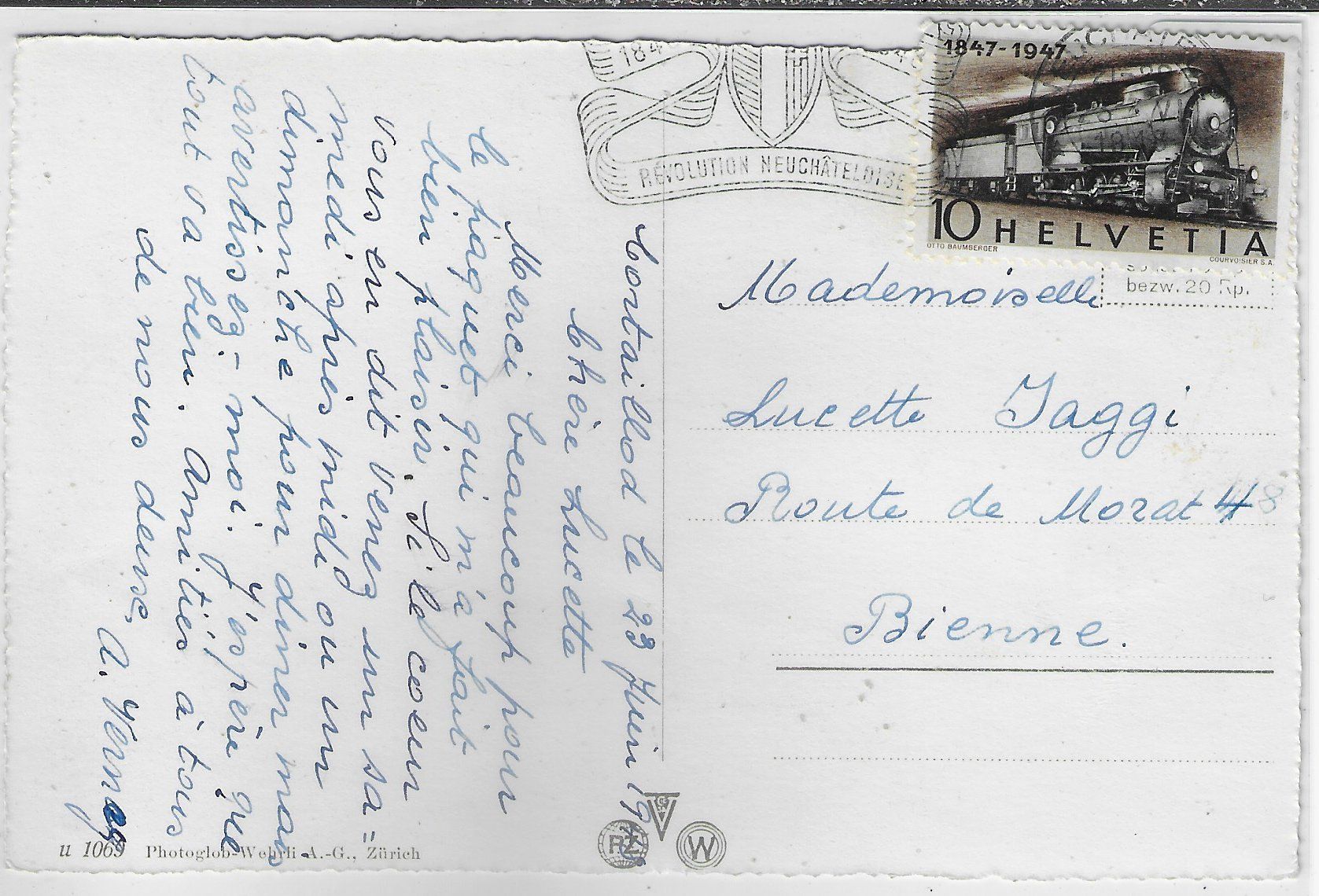 Cartoline postali: Wildhauer - Heimkehr – Usato da Ettingen venduto da Kartenplanet 1