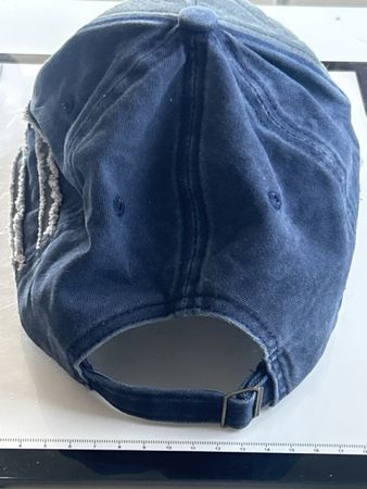 Baseball Cap  dunkelblau verstellbar 100% Baumwoll(I5)