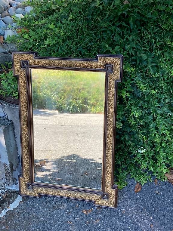 Specchi: Miroir en bois, Hauteur 85 cm – Usato da Essertines-Yverdon venduto da RNU11