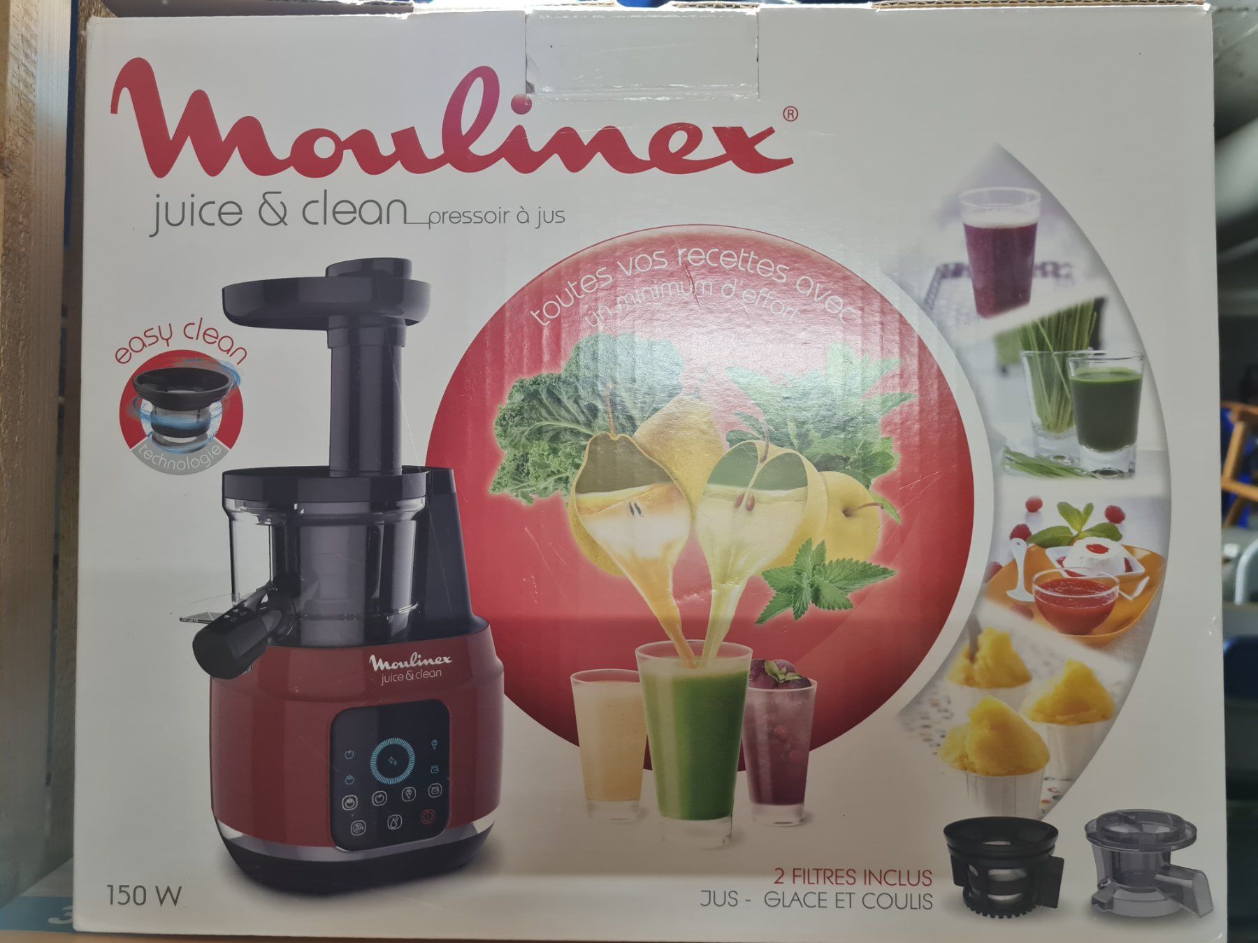 Moulinex Elettrodomestici da cucina: Moulinex Juice & clean Entsafter – Usato da Neftenbach venduto da Sahrlea
