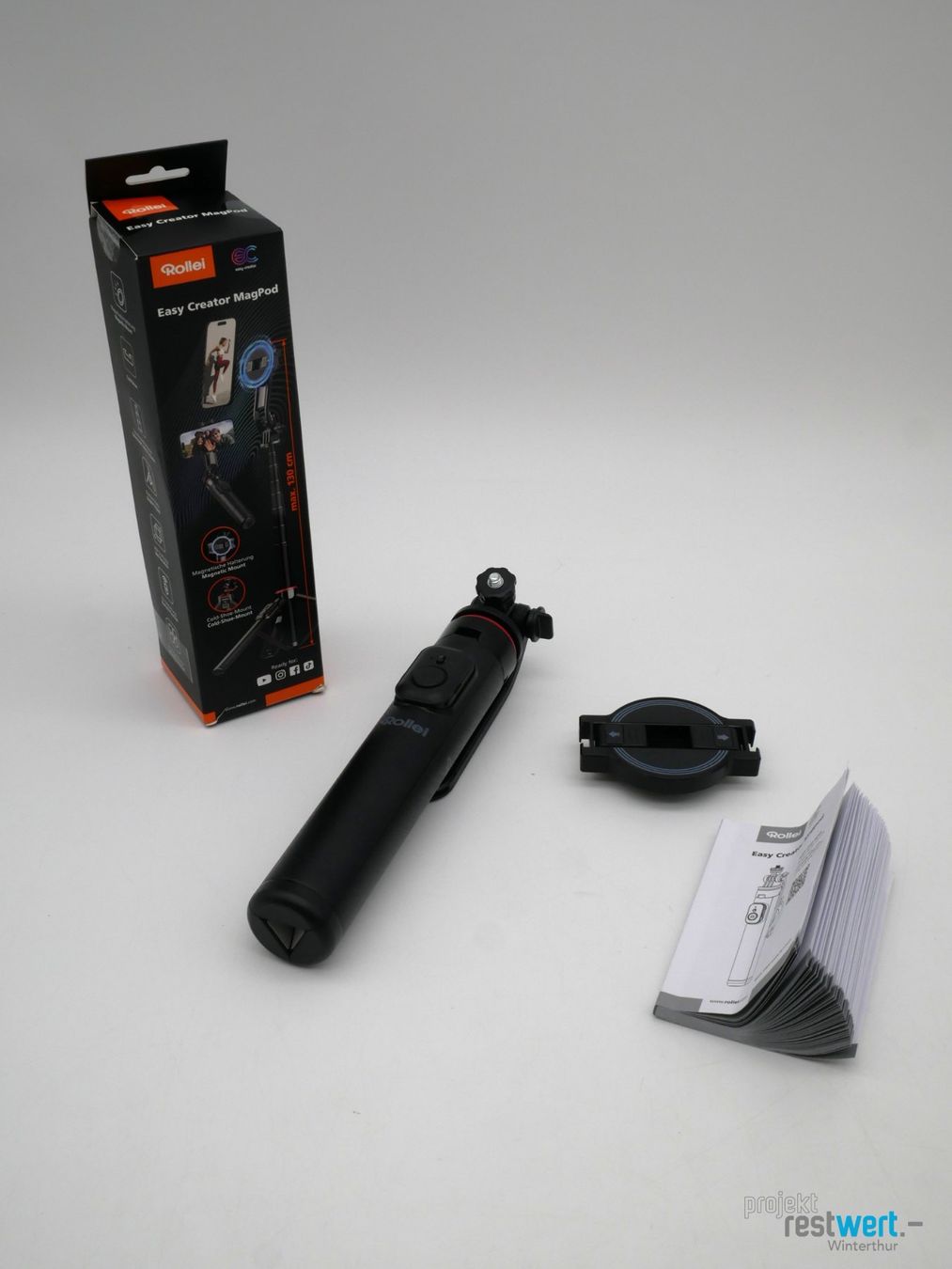 Rollei Wandhalterungen: ROLLEI MagPod Easy Creator All-in-One-Stativ – Neu (gemäss Beschreibung) aus Winterthur von Restwert_Winterthur