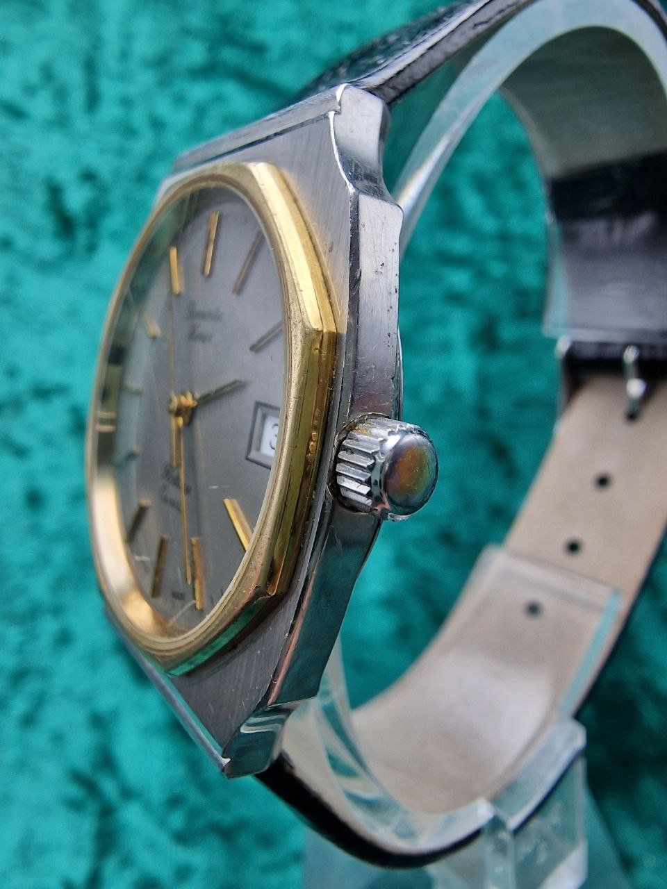 Orologi: ROVENTA HENEX FLATLINE Herren Uhr, Quartz – Usato da Bassersdorf venduto da antik_leo 2