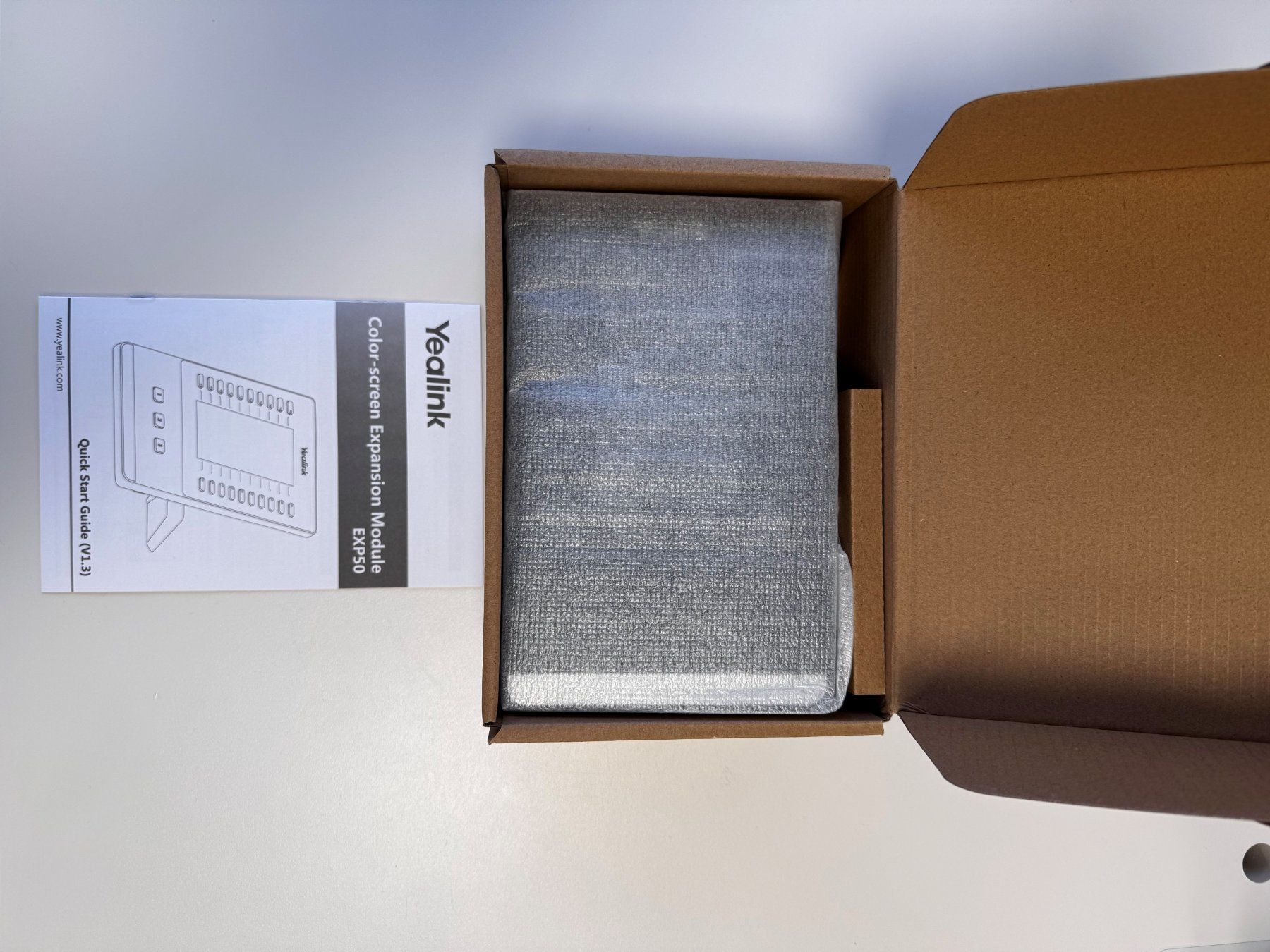 Yealink Telefoni: Color-screen Expansion Module EXP50 – Nuovo e nell'imballaggio originale da Marin venduto da ActiveFood 1