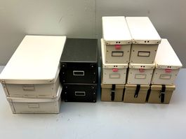 12x AUFBEWAHRUNGSBOXEN #9 AB 1.-!!!