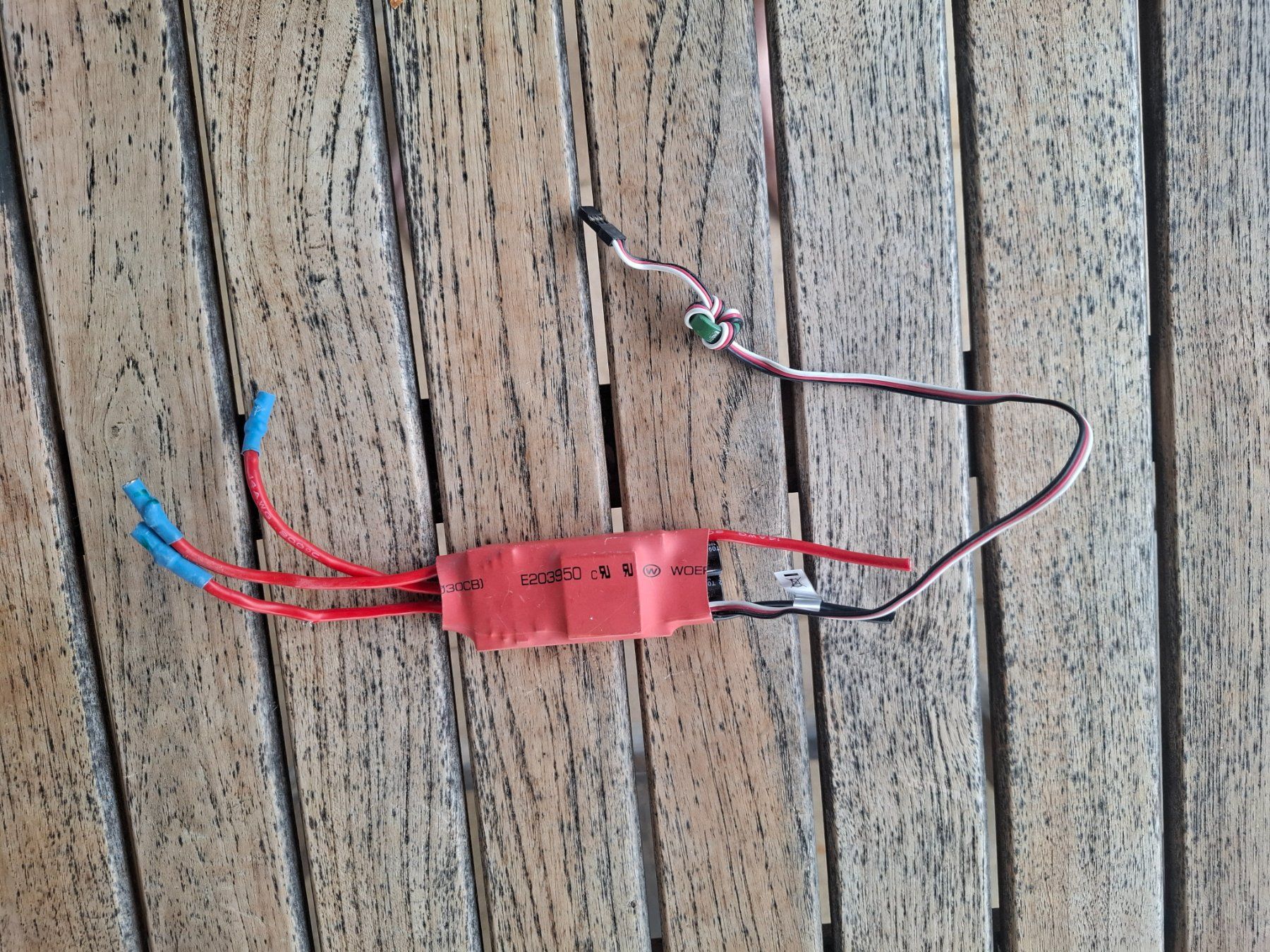 RC Modellbau: Régulateur de vitesse TURNIGY PUSH 60A pour avion RC – Gebraucht aus grandvillard von ChanceVought 1