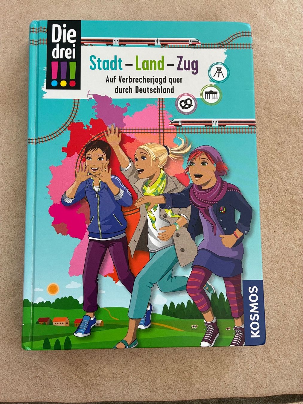 Libri: Die drei !!! - Stadt-Land-Zug – Usato da Gelterkinden venduto da No_free_name