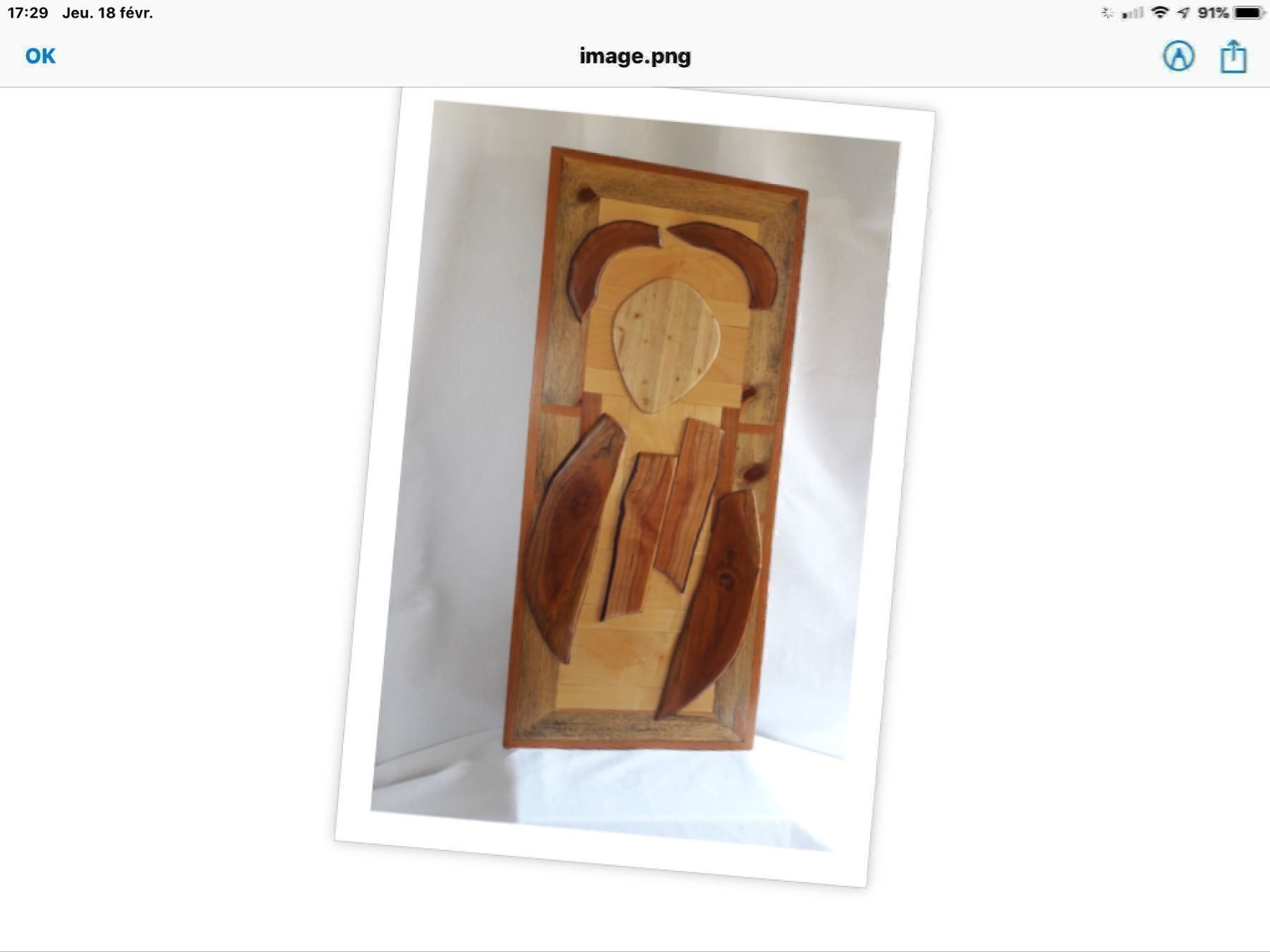 Articoli in legno: Sculpture Ph. Blanchet, l’ange. – Nuovo e nell'imballaggio originale da DUGNY (-Leytron) venduto da Rdeny 2